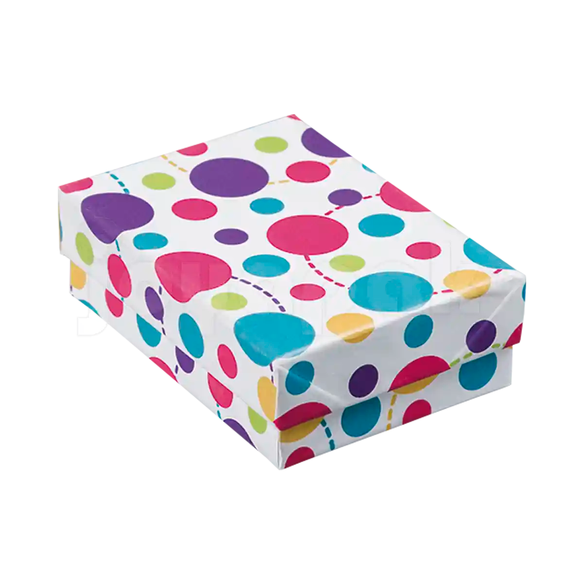 Surtido de cajas de cartón medianas para joyería de la línea Fancy con estampados y colores variados.