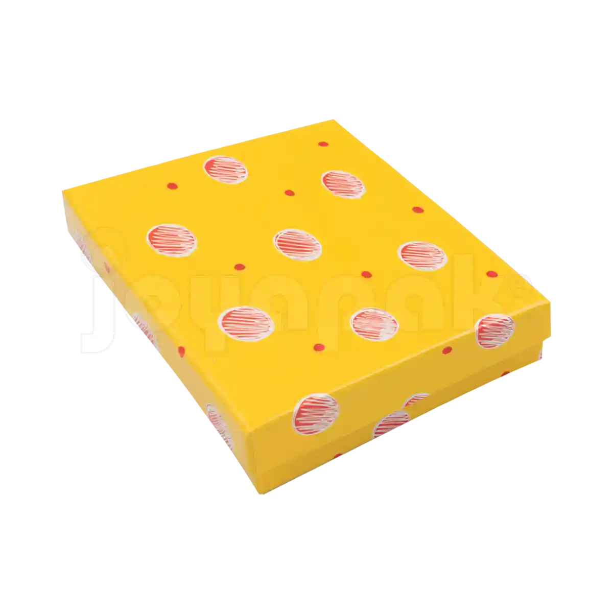 Variedad de cajas de cartón para collar grande de la línea Fancy mostrando múltiples estampados y colores vibrantes.