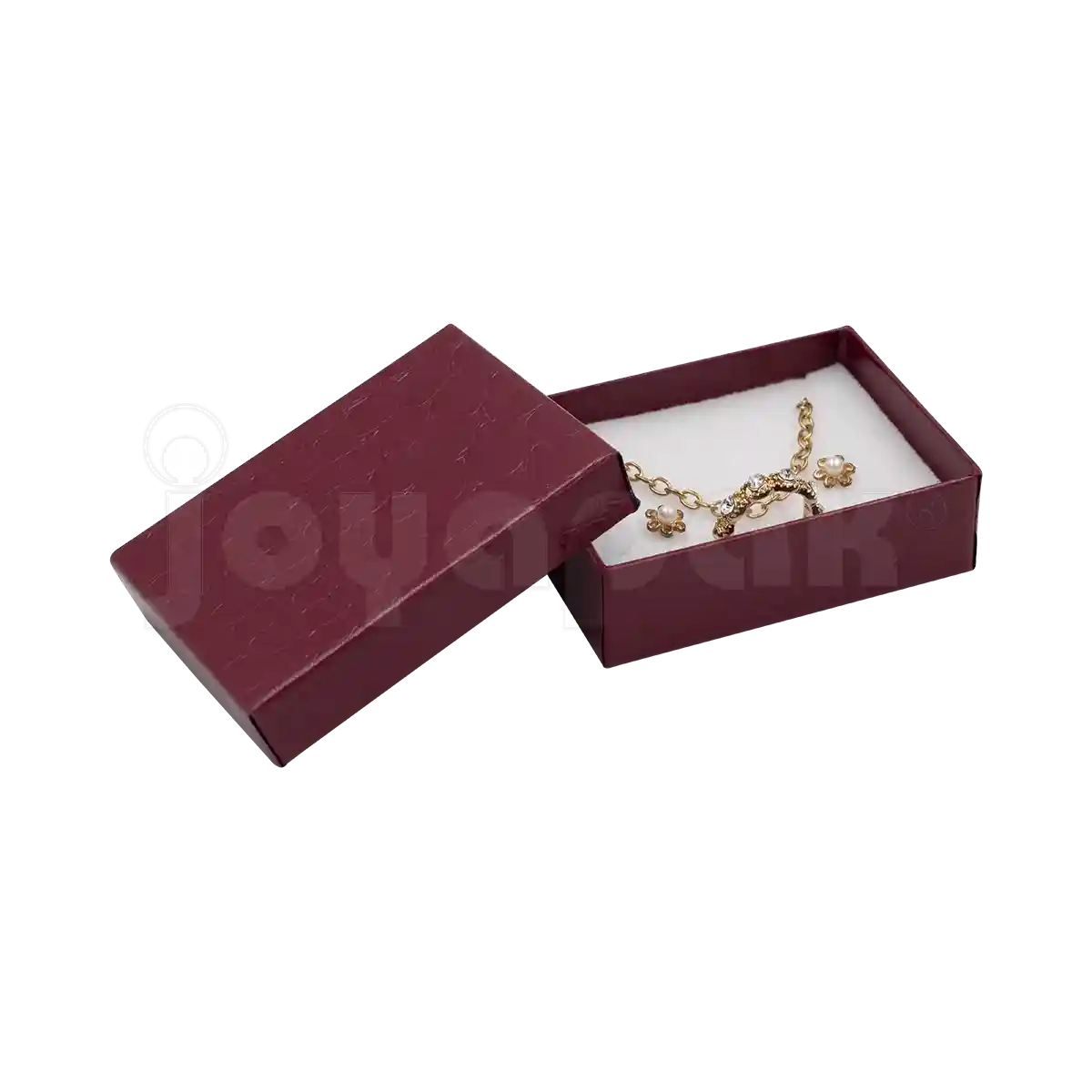 Caja Croco para Aretes / Juego Chico