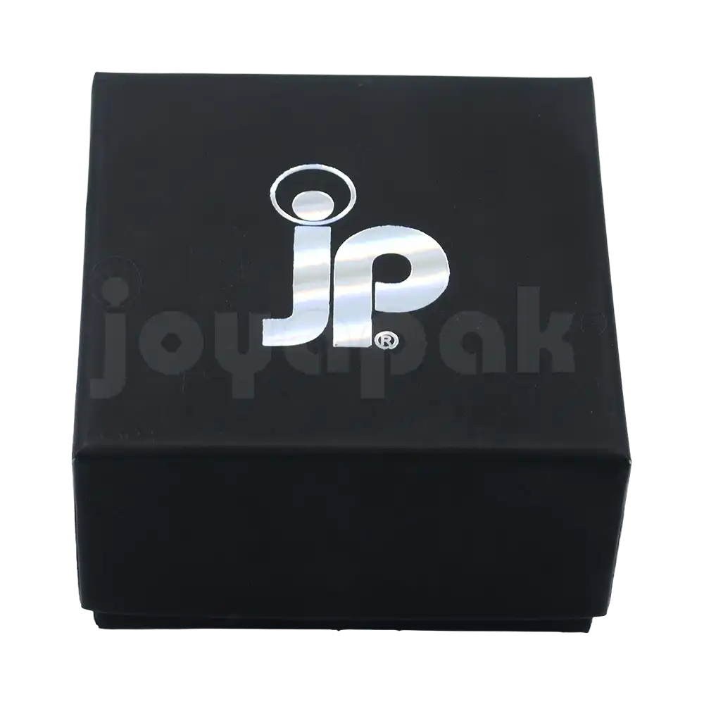 Caja de cartón negro para juego cerrada personalizada con logo