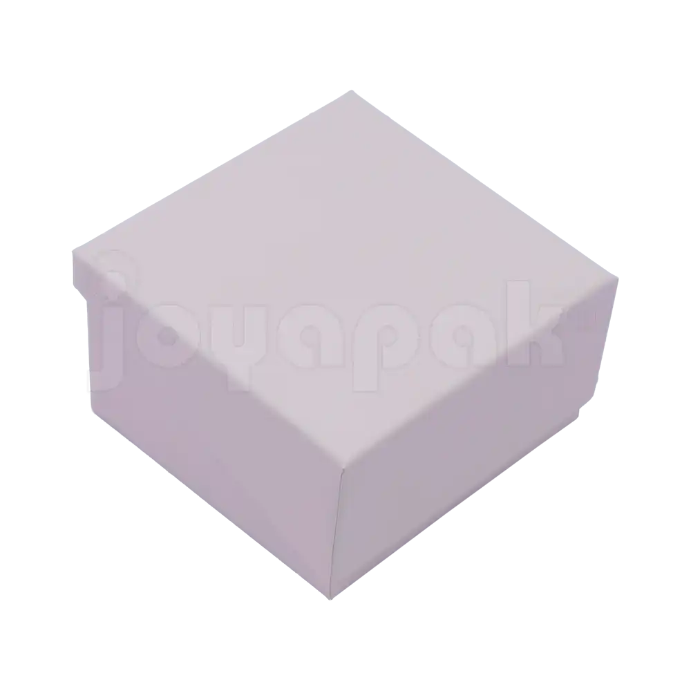 Caja de cartón taupe para juego vista cerrada