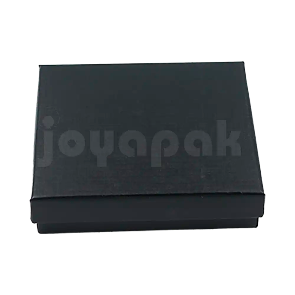 Caja Lino Cuadrada para Juego Grande: Arete, Cadena con Dije