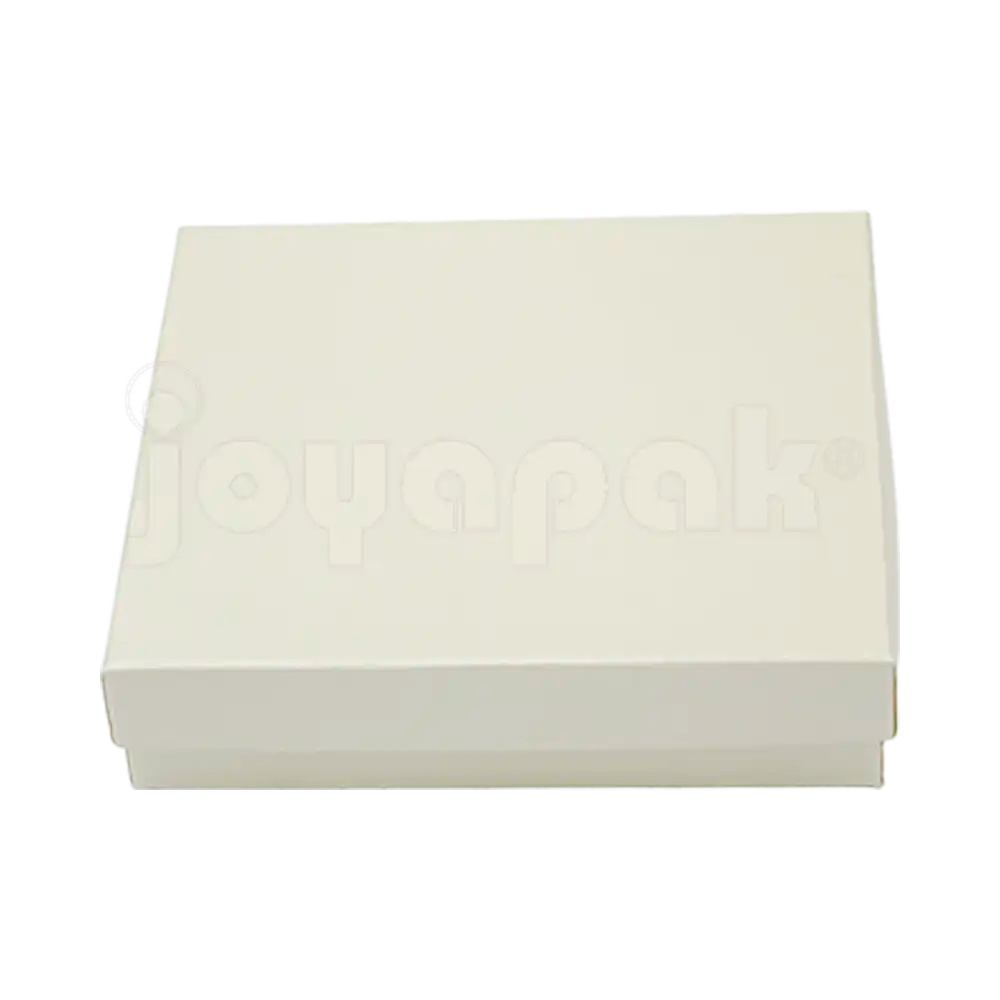 Caja Lino Cuadrada para Juego Grande: Arete, Cadena con Dije