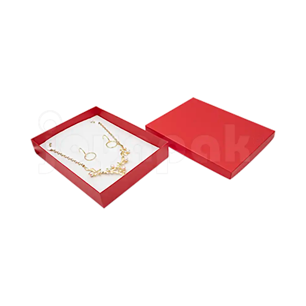 Caja Lino para Collar Extra Grande