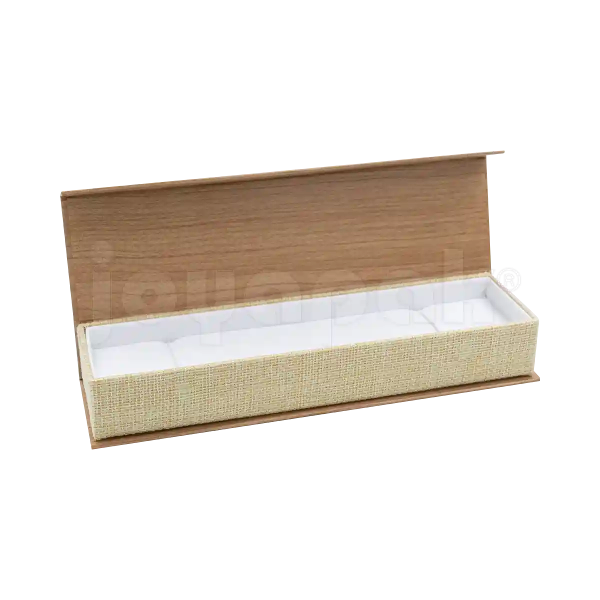 Caja Burlap para Pulsera