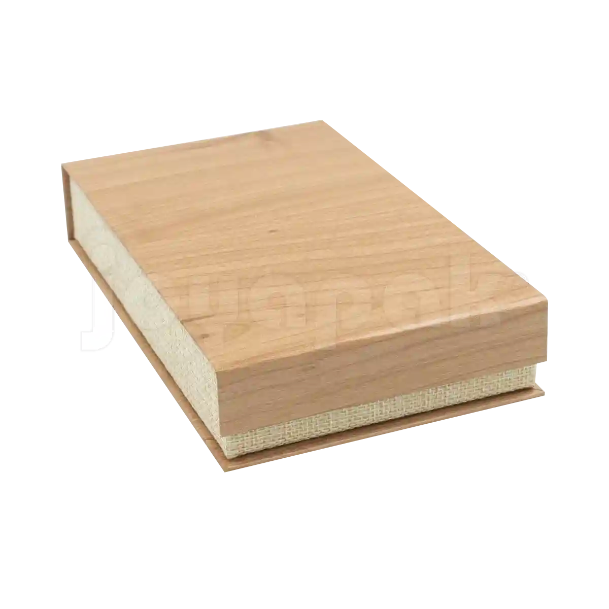 Caja Burlap para Collar