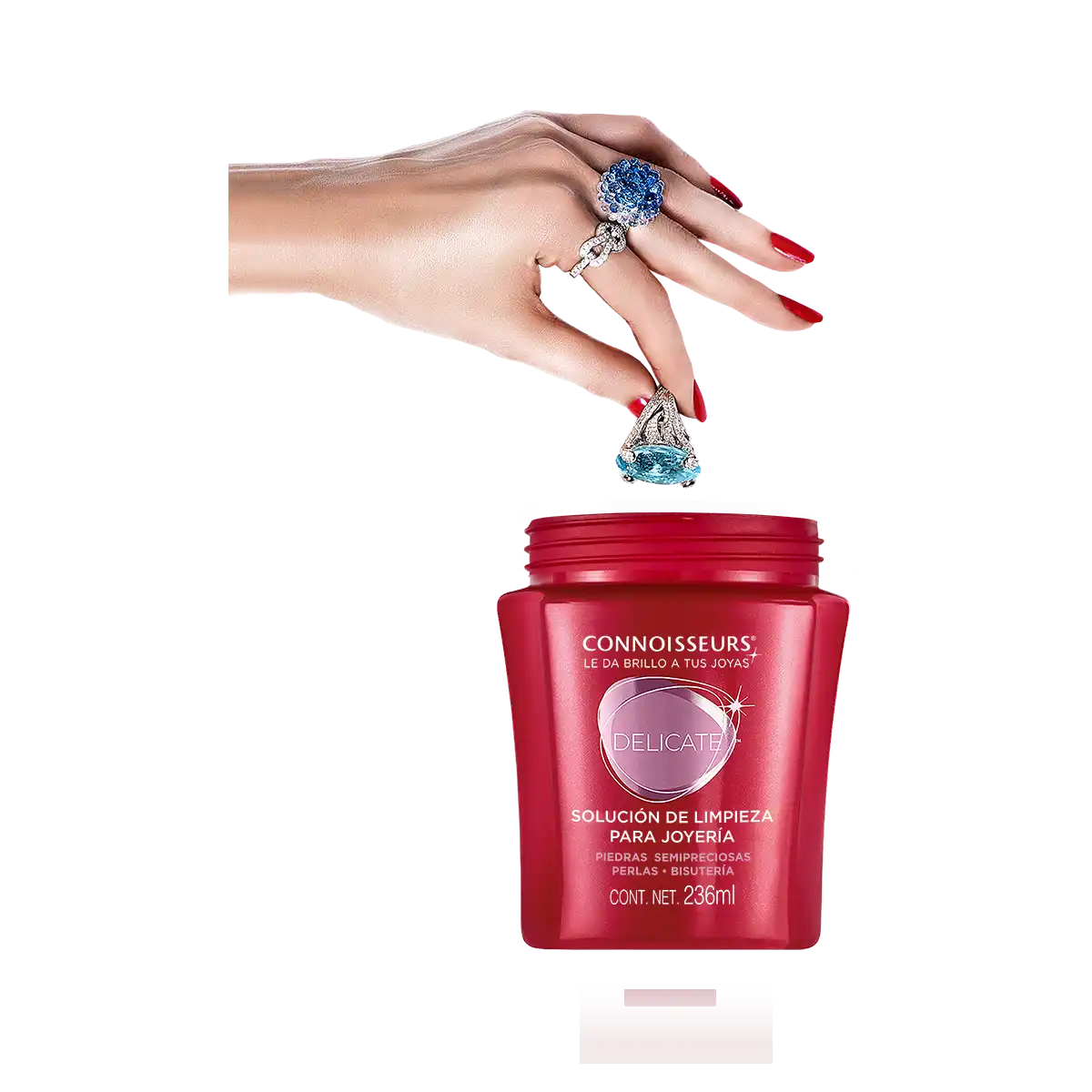 Connoisseurs Liquido Limpiador Premium para Piedras Preciosas