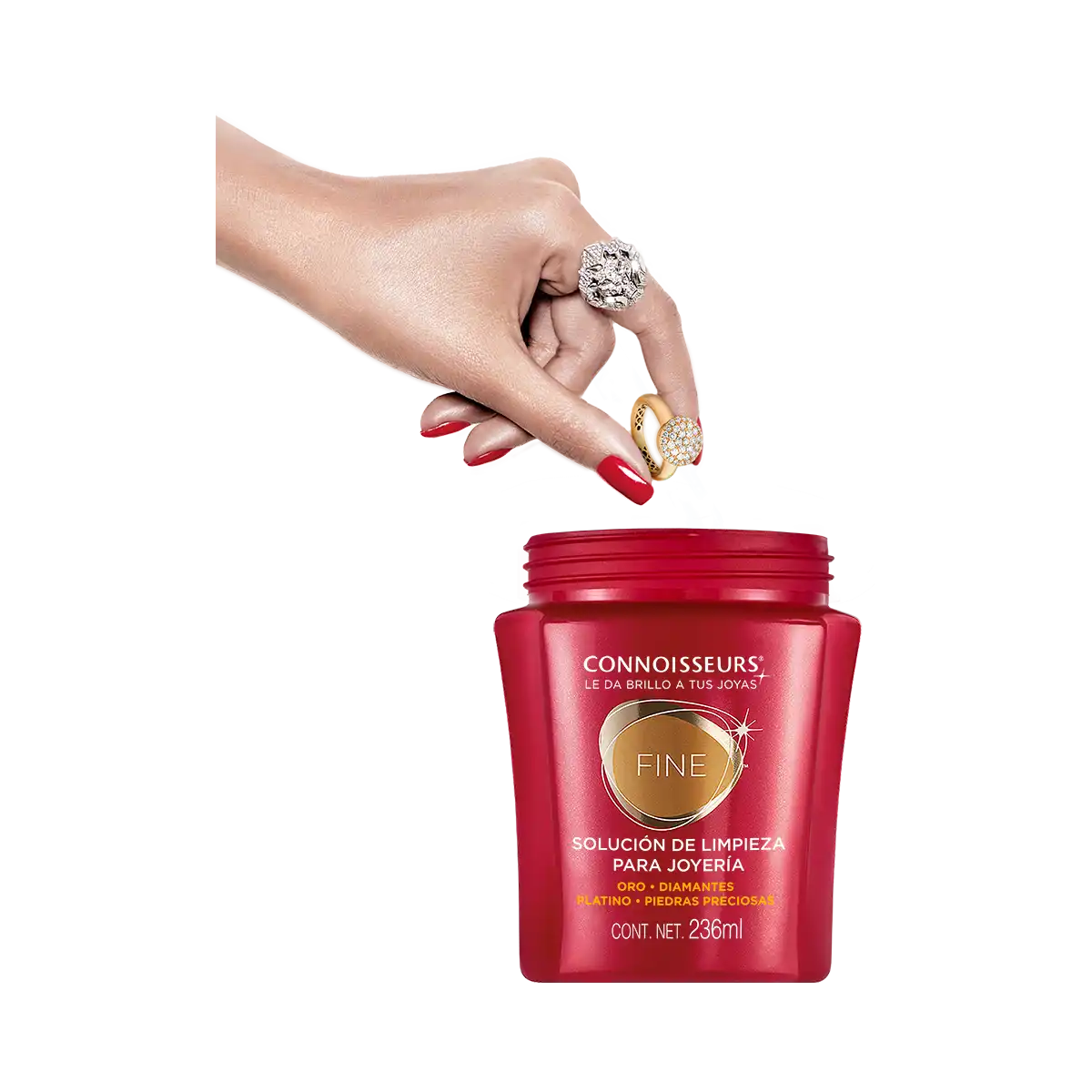 Connoisseurs Liquido Limpiador Premium para Oro