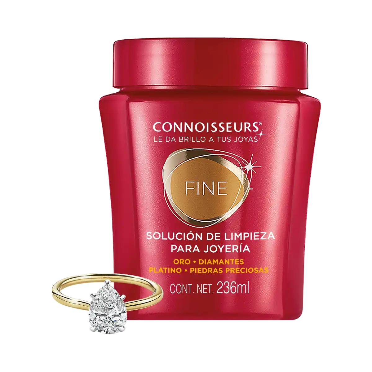 Connoisseurs Liquido Limpiador Premium para Oro