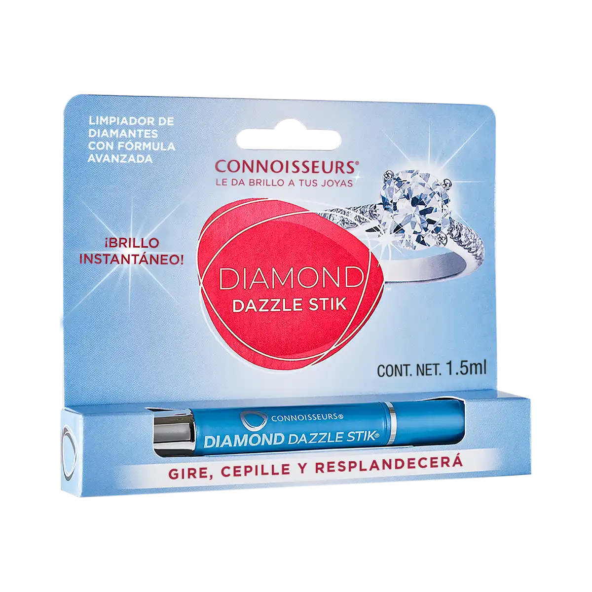 Connoisseurs Diamond Dazzle Stick Lápiz Limpiador Abrillantador