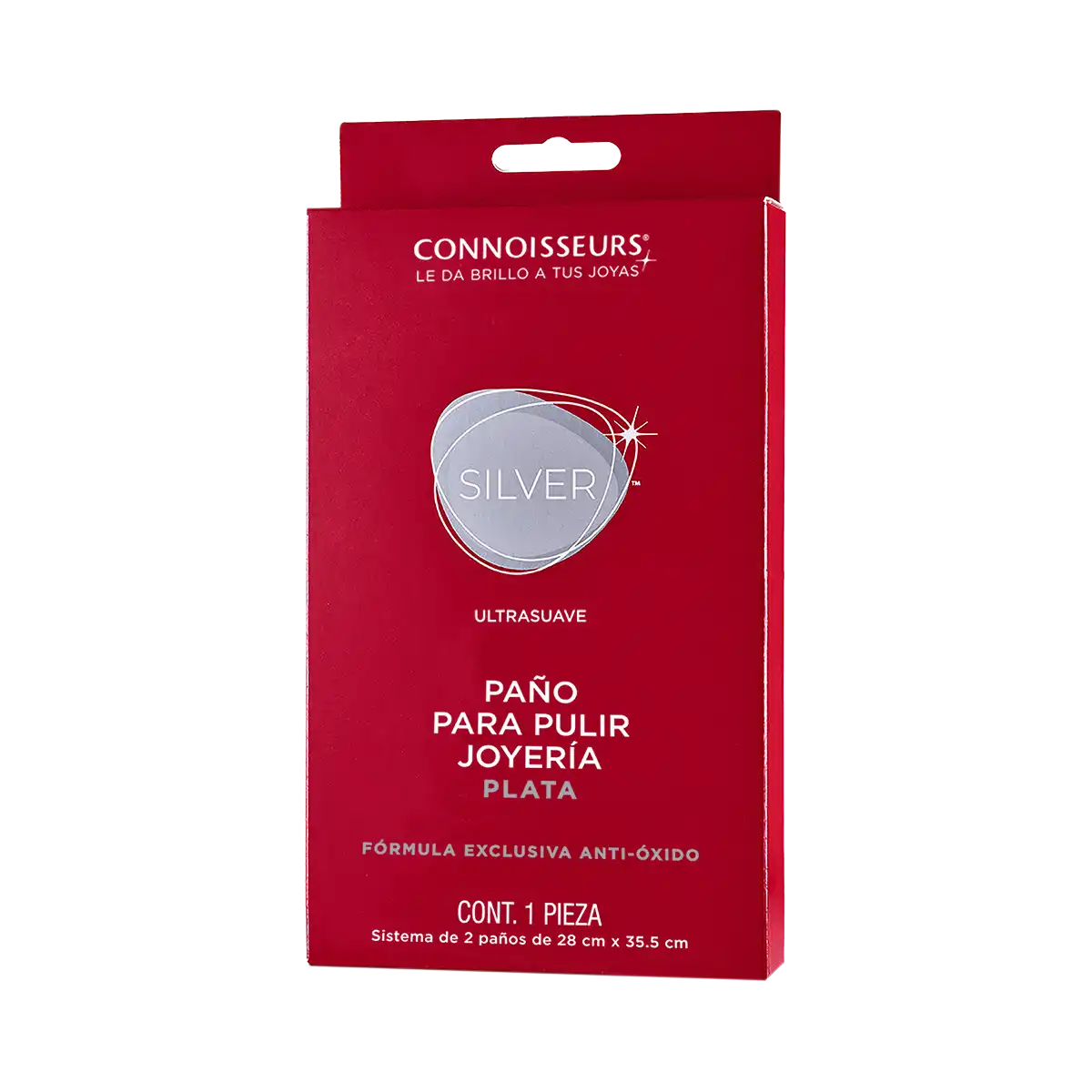 Connoisseurs Paño Premium Limpiador Plata