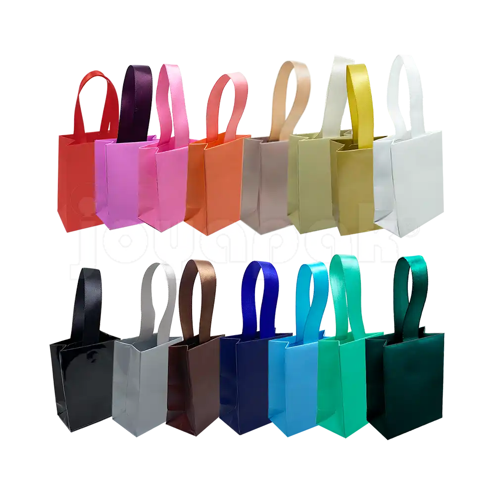 Bolsa de Papel Mate con Liston - Mini