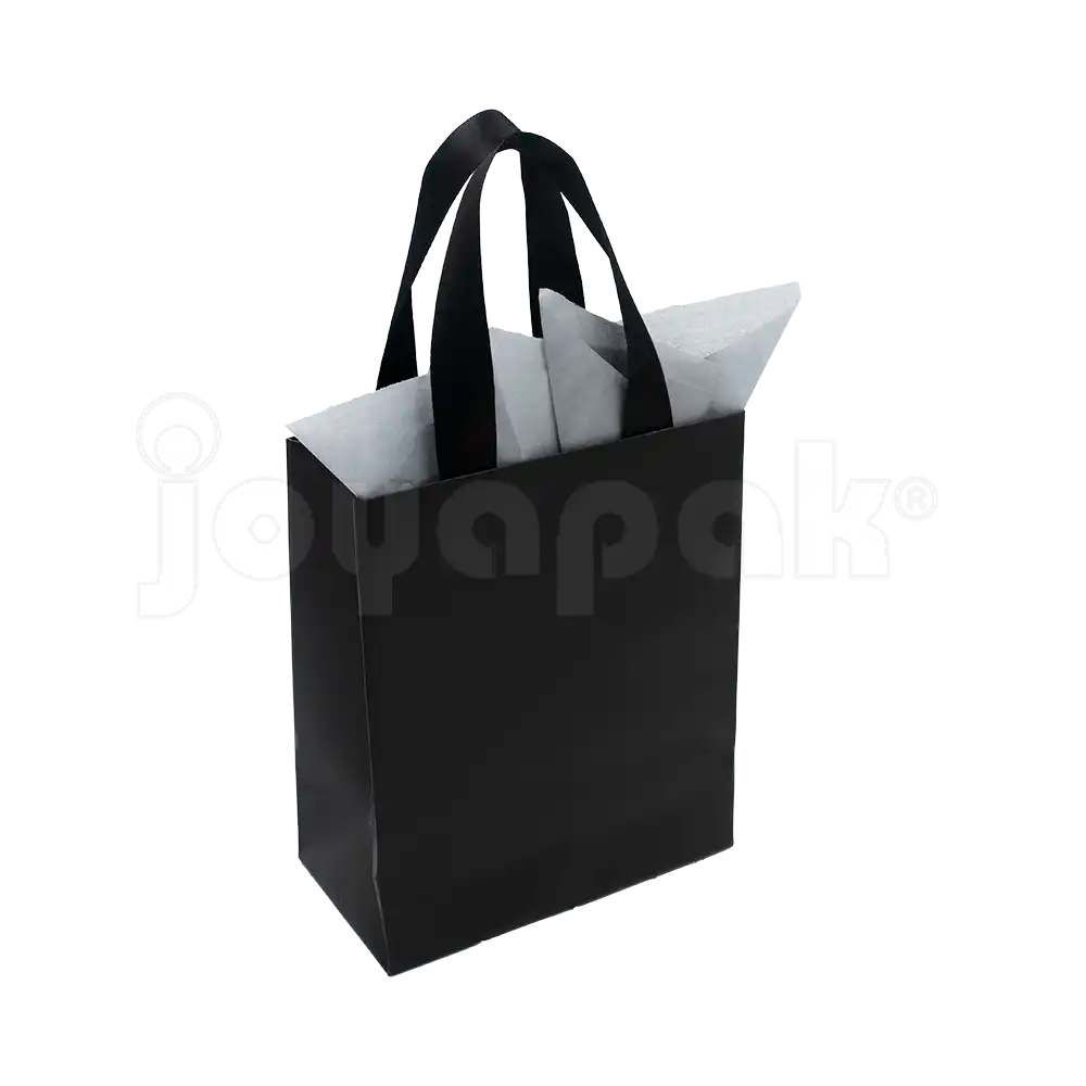 Bolsa de Papel Mate con Liston - Mediana