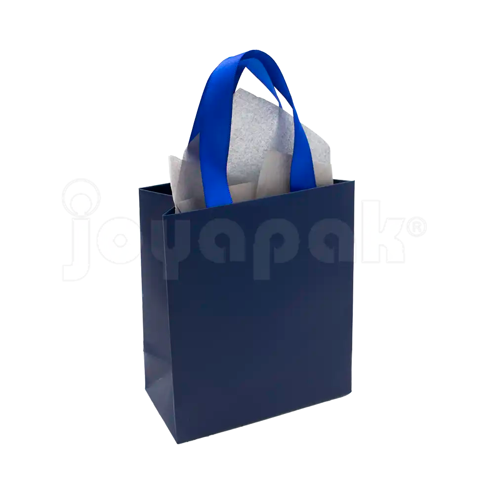 Bolsa de Papel Mate con Liston - Mediana