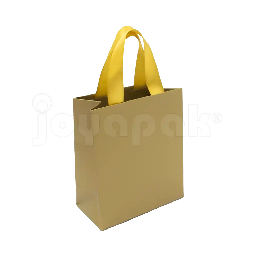 Bolsa de Papel Mate con Liston - Mediana