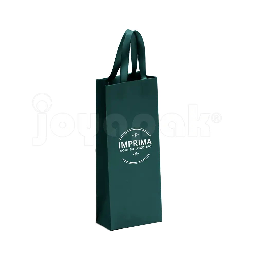 Bolsa de Papel Mate con Liston - Alargada