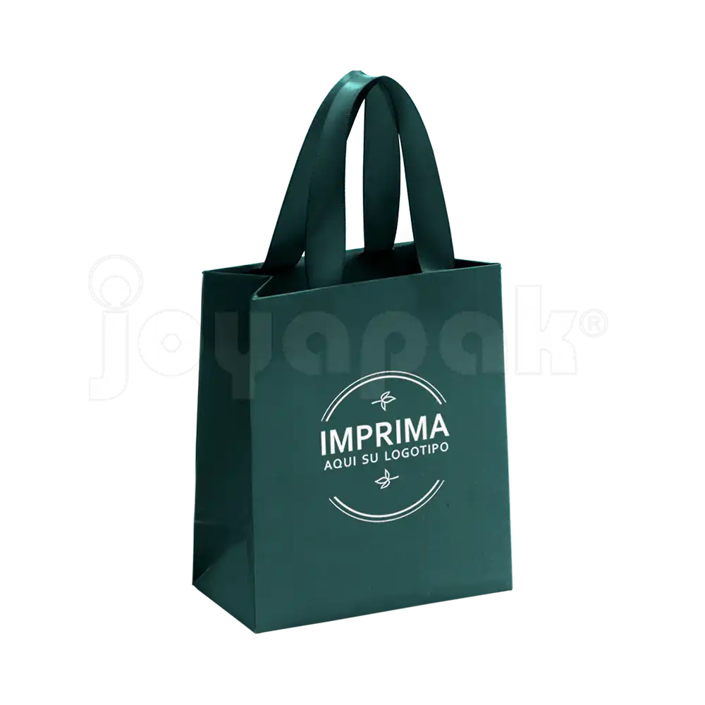 Bolsa de Papel Mate con Liston - Grande