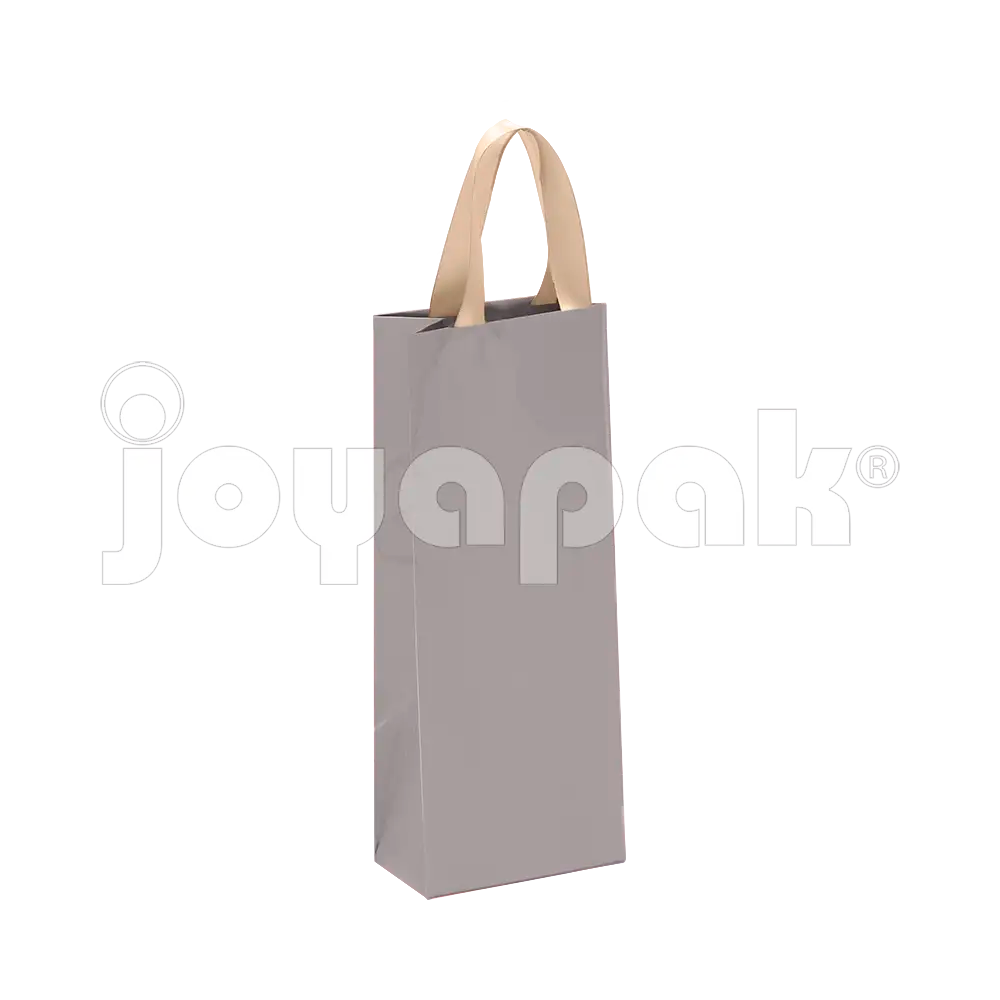 Bolsa de Papel Brillante con Liston - Alargada