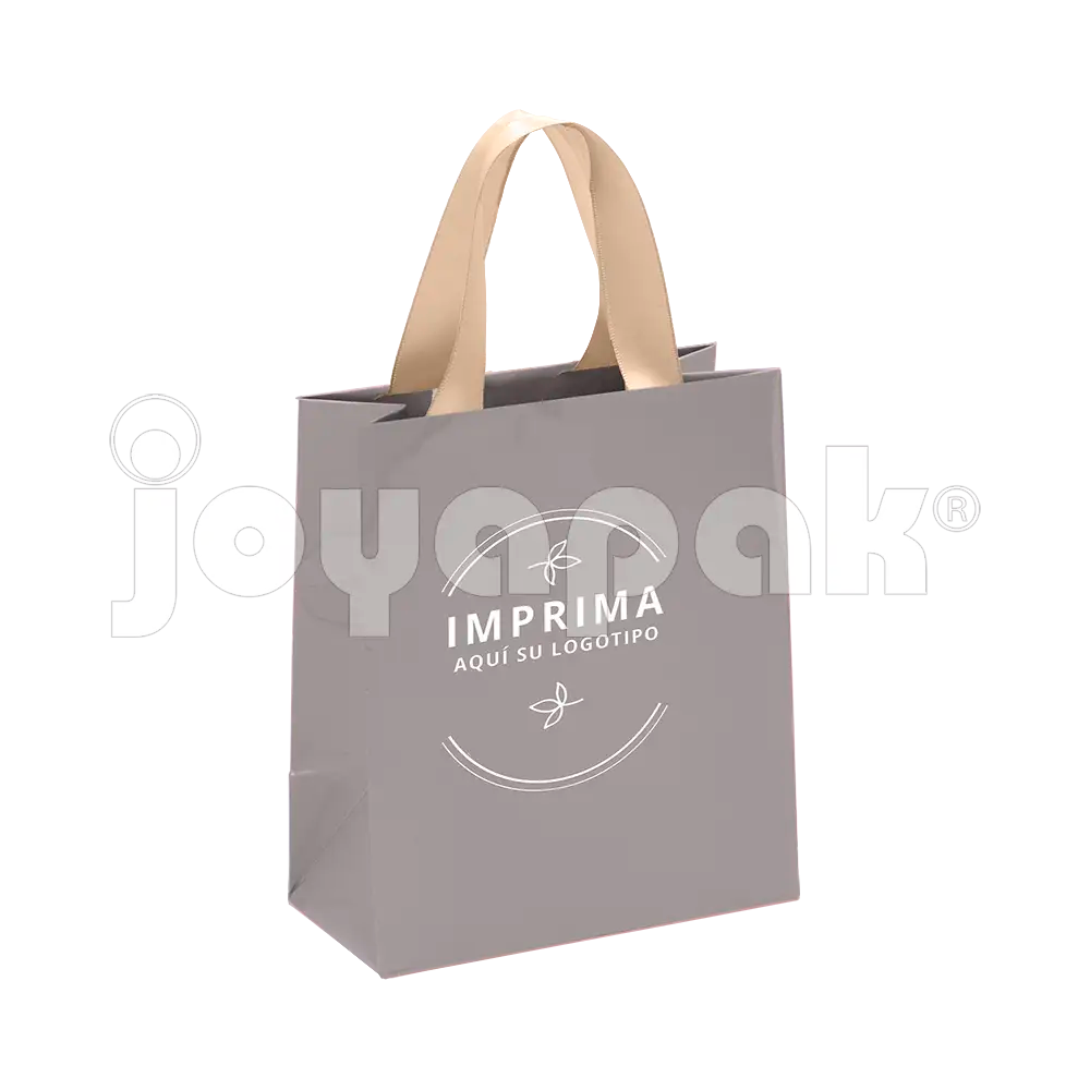 Bolsa de Papel Brillante con Liston - Grande