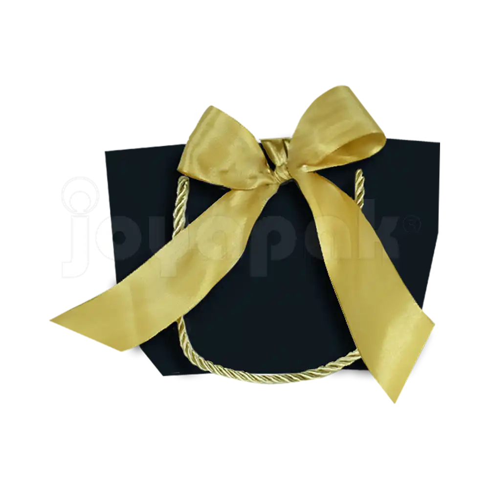 Bolsa de Papel Prisma con Listón Chica