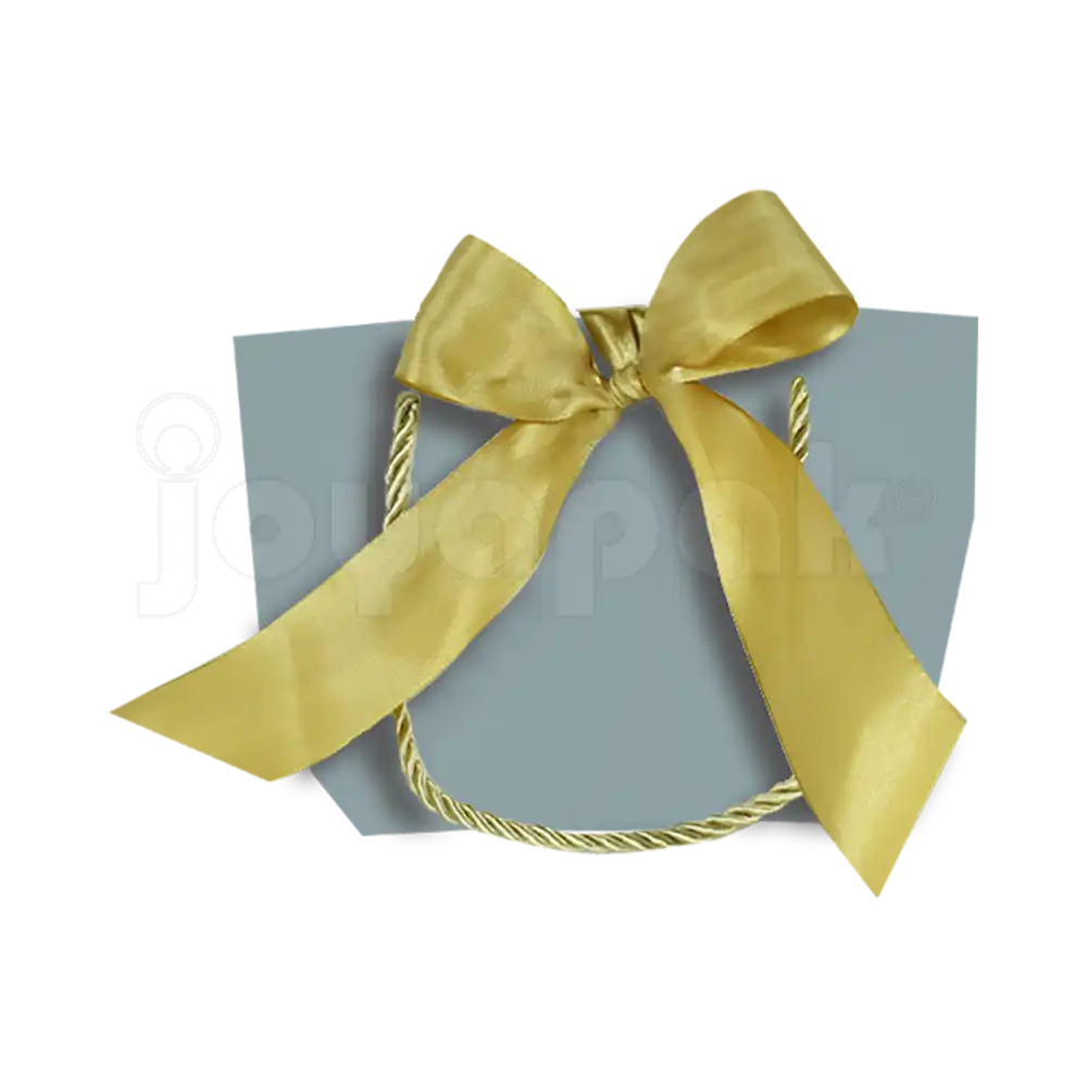 Bolsa de Papel Prisma con Listón Chica