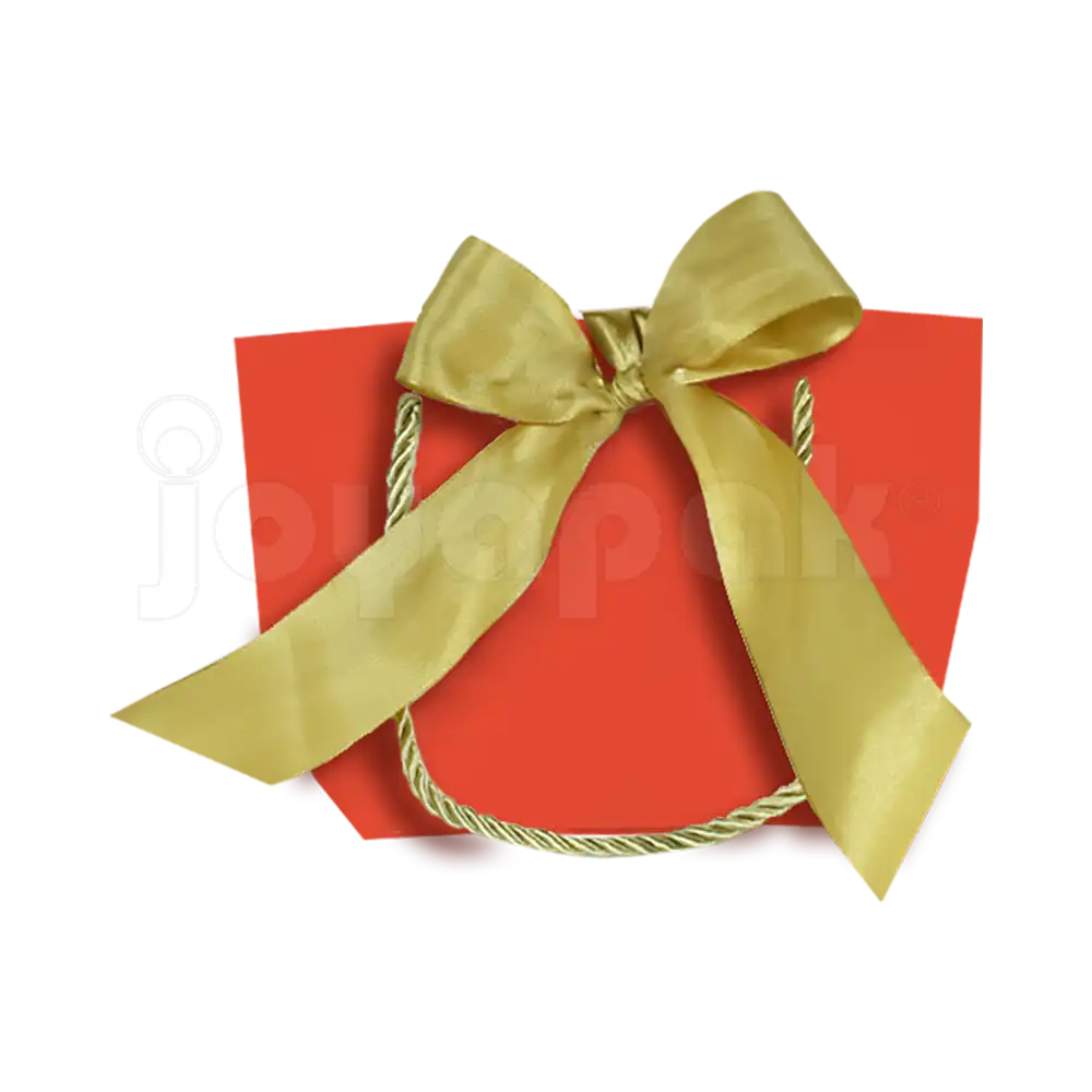 Bolsa de Papel Prisma con Listón Chica