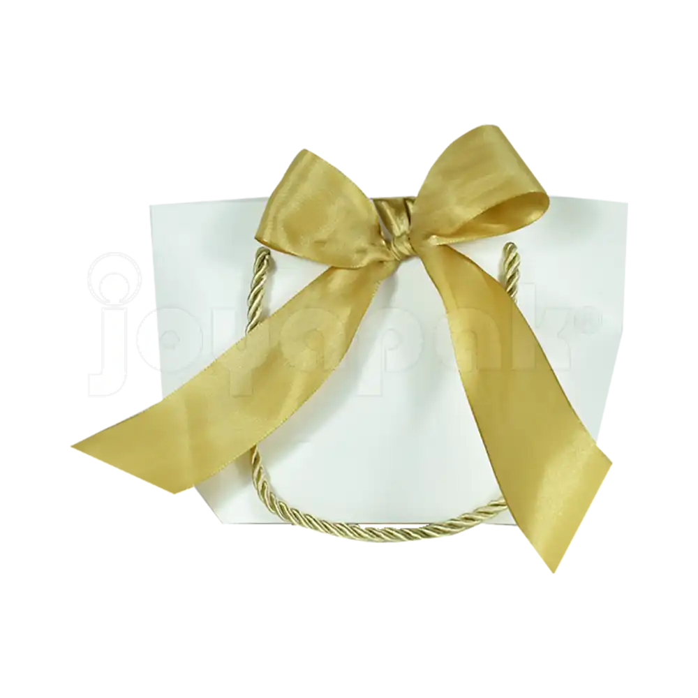 Bolsa de Papel Prisma con Listón Chica