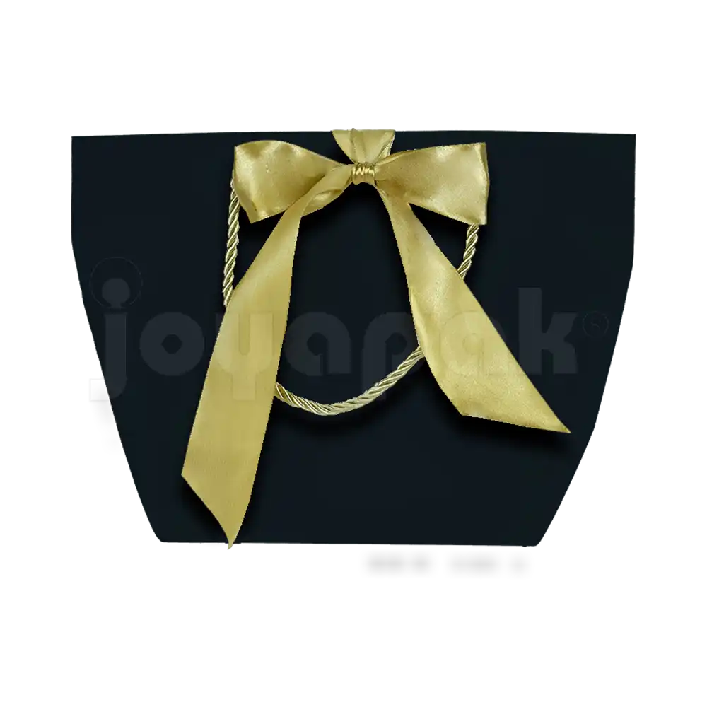 Bolsa de Papel Prisma con Listón Grande