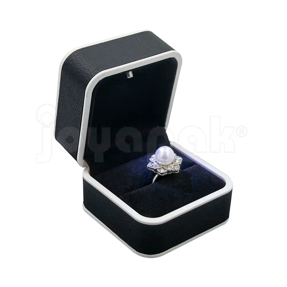 Estuche Con Luz LED para Anillo