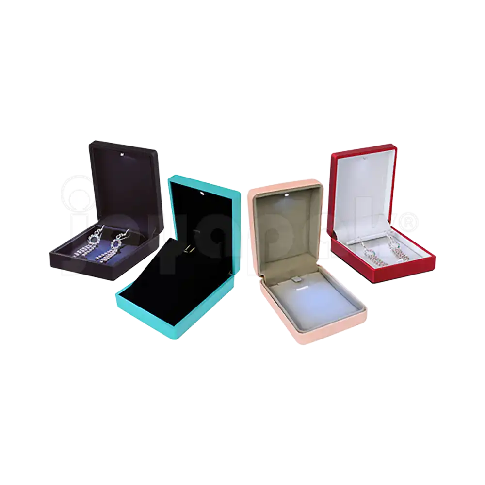 Estuche Con Luz LED para Arete Largo