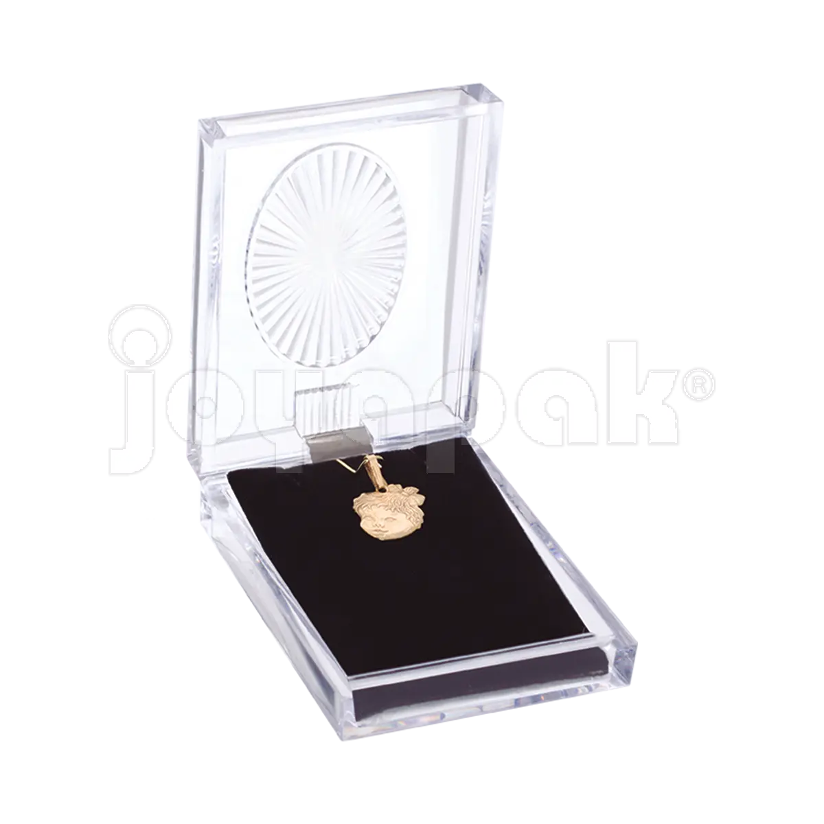 Estuche Acrílico Cristal para Cadena con Dije