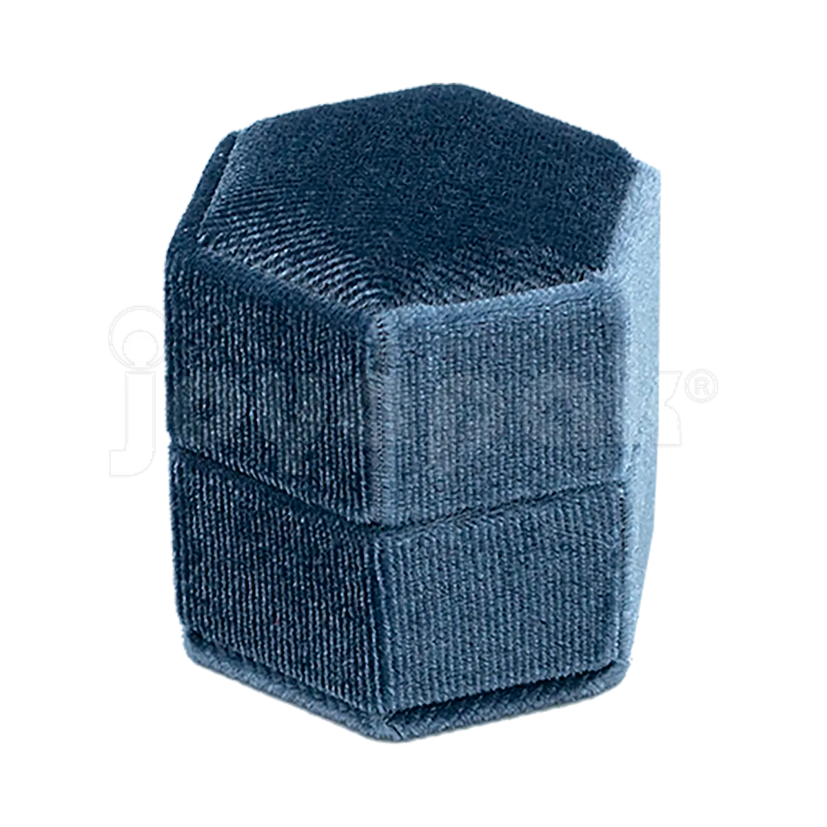 Estuche Velvet Hexagonal Chico para Anillo