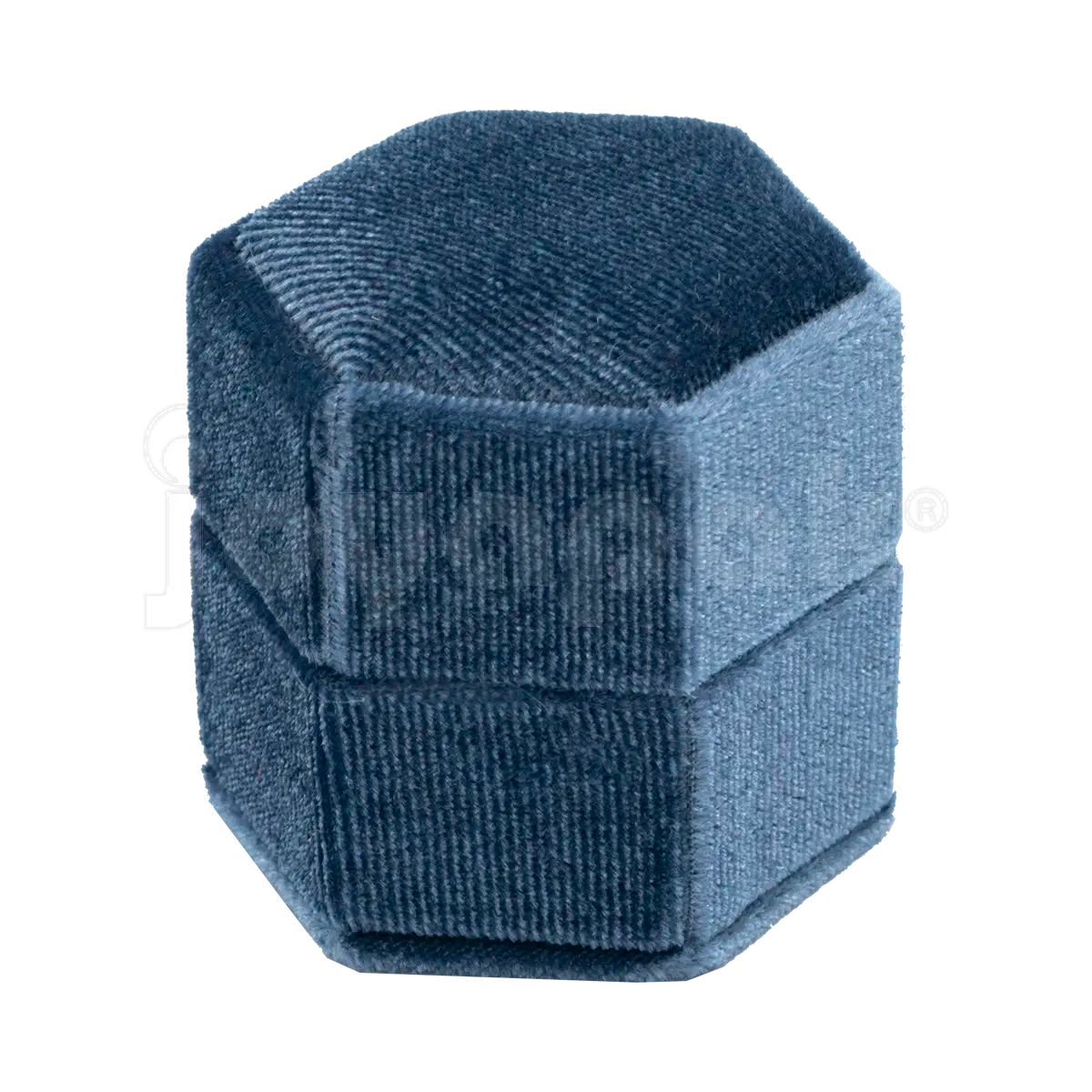 Estuche Velvet Hexagonal Chico para Anillo