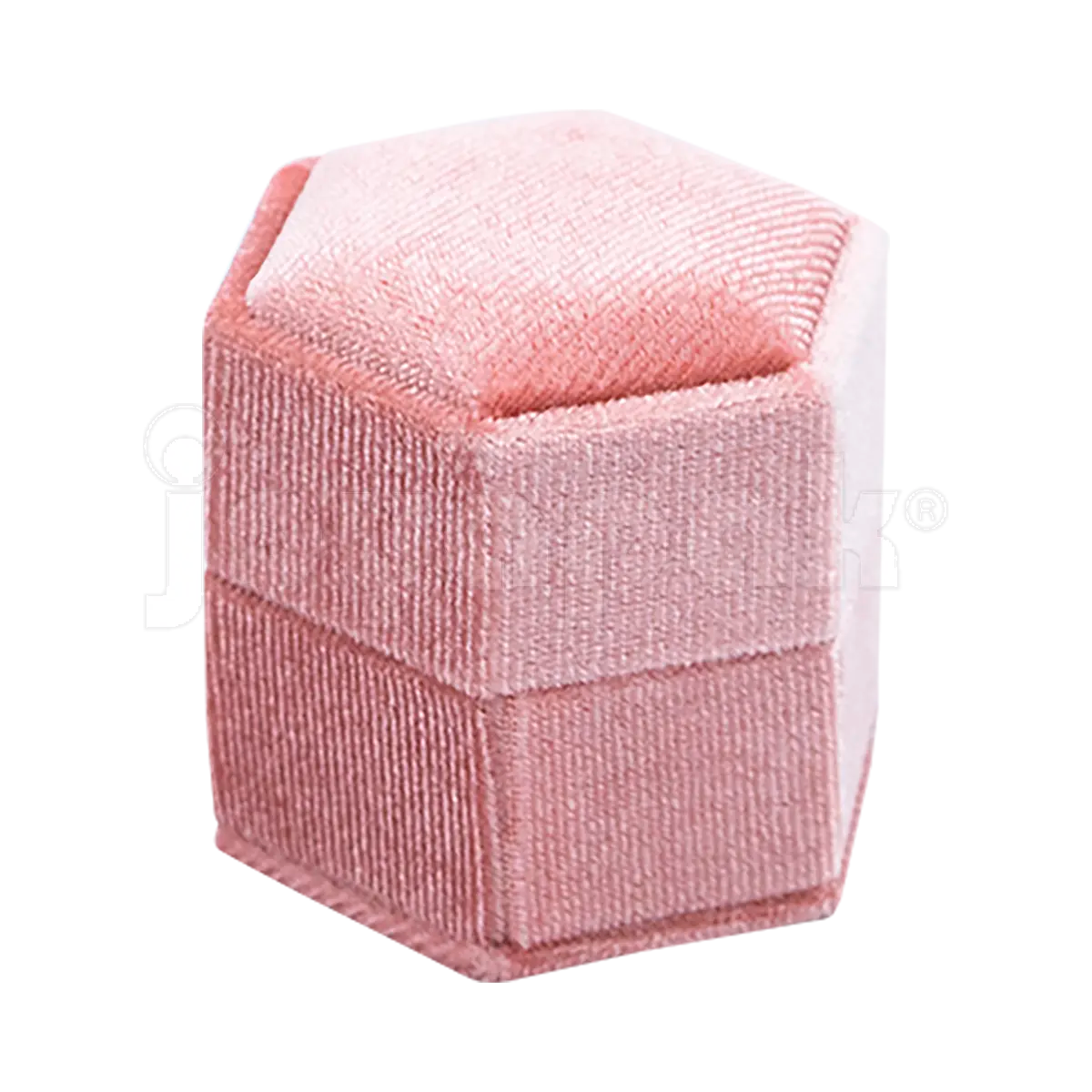 Estuche Velvet Hexagonal Chico para Anillo