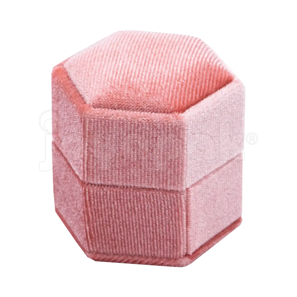 Estuche Velvet Hexagonal Chico para Anillo