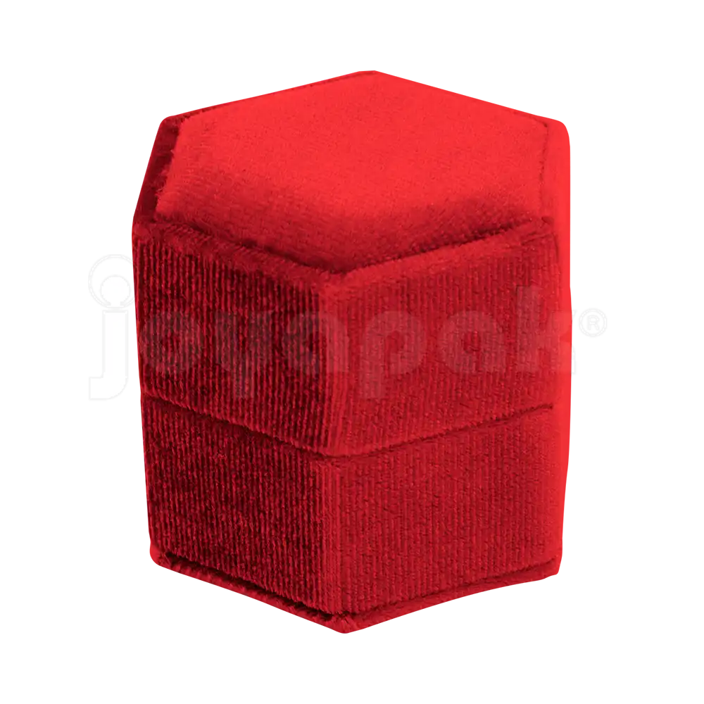 Estuche Velvet Hexagonal Grande Juego/Dije