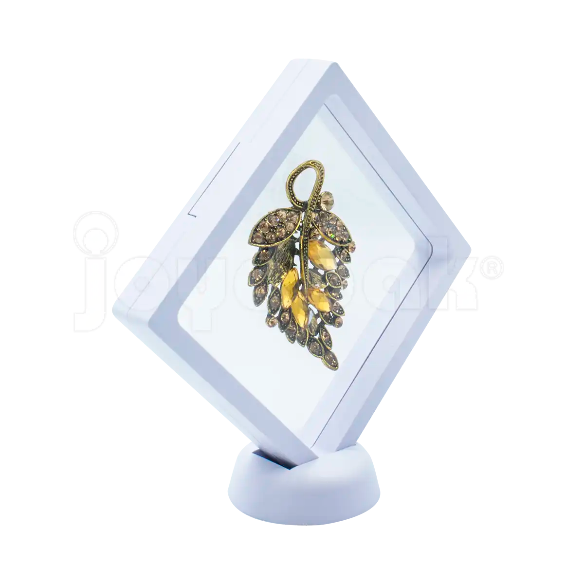 Exhibidor Cápsula Mediano con Base