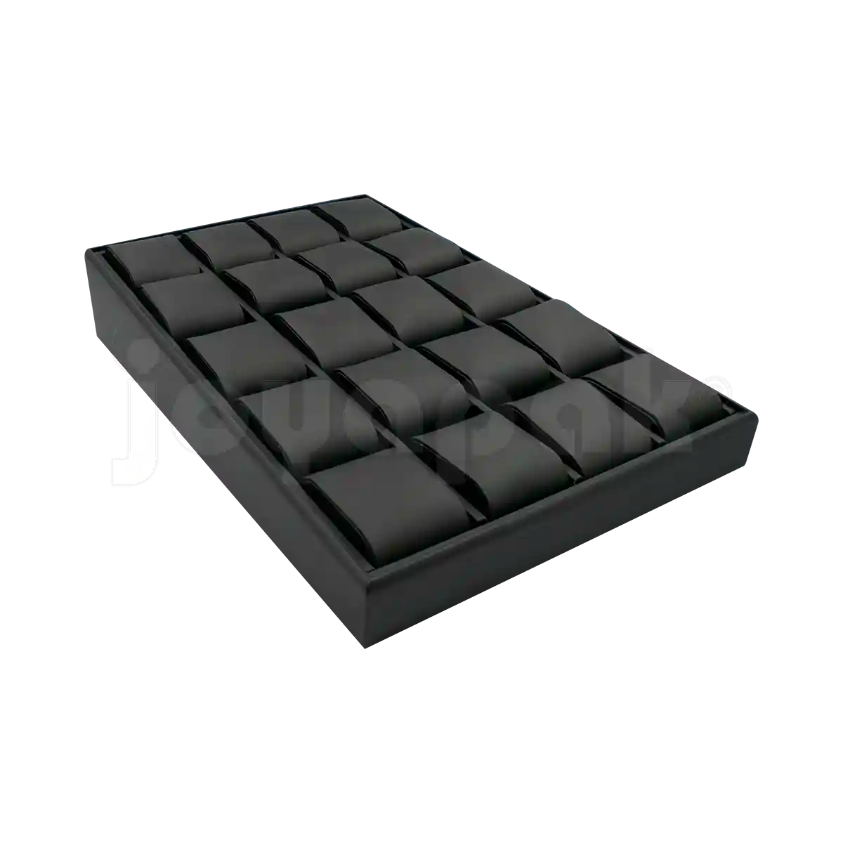 Charola Imitación Piel para 20 Relojes/Brazaletes