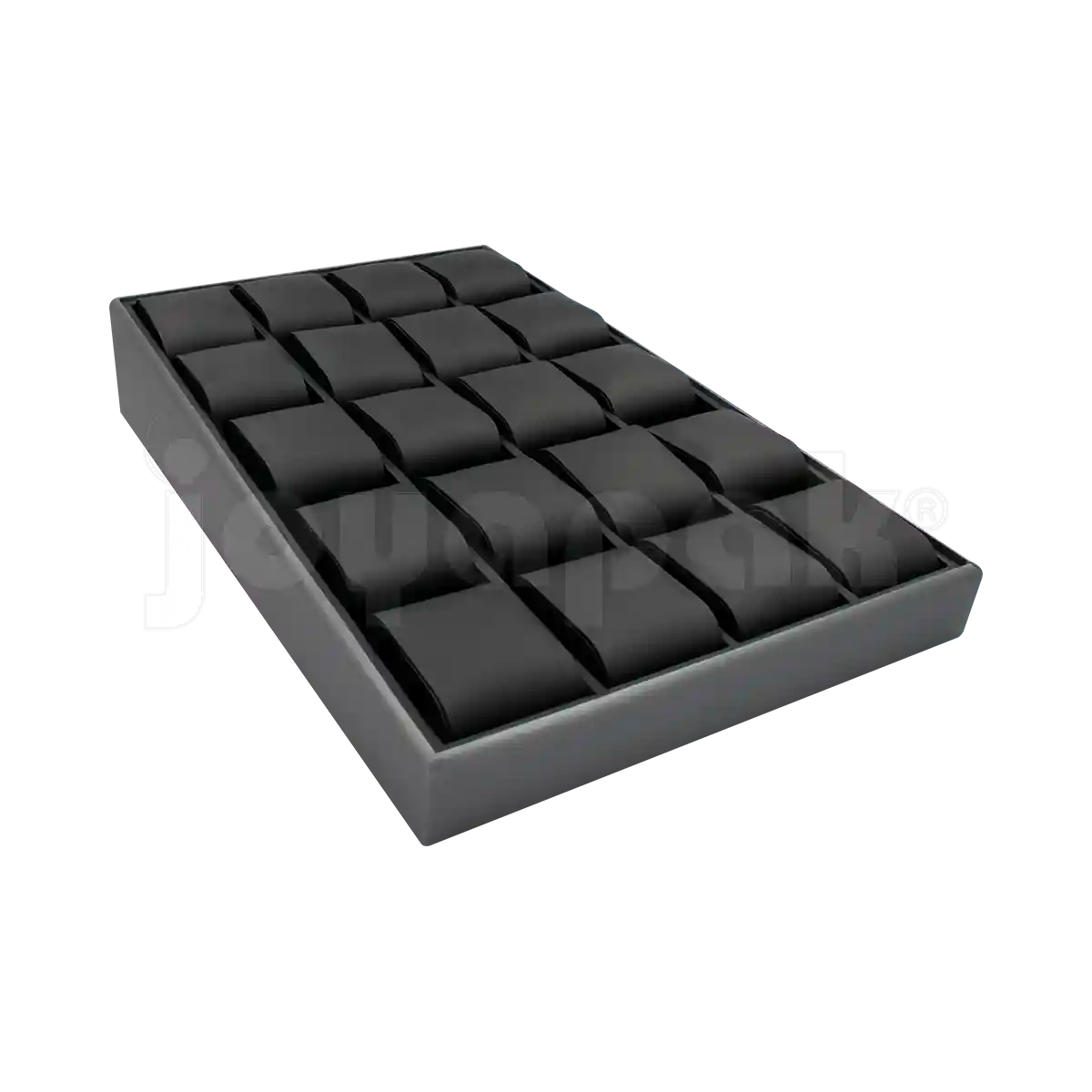 Charola Imitación Piel para 20 Relojes/Brazaletes