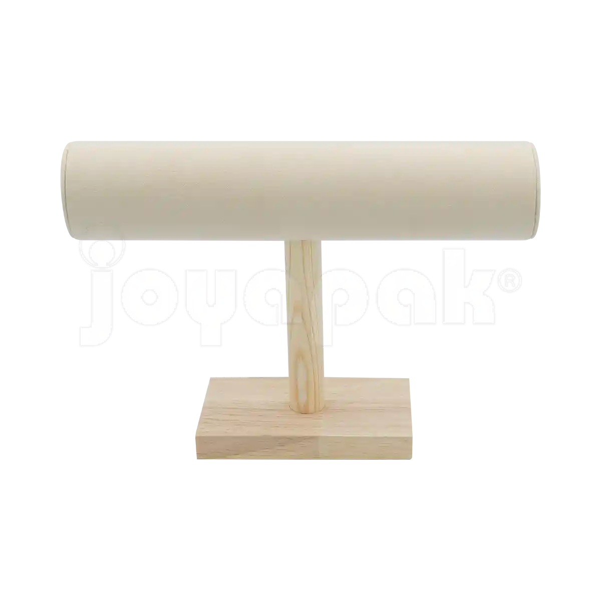 Exhibidor de Madera Natura Barra T para Pulseras