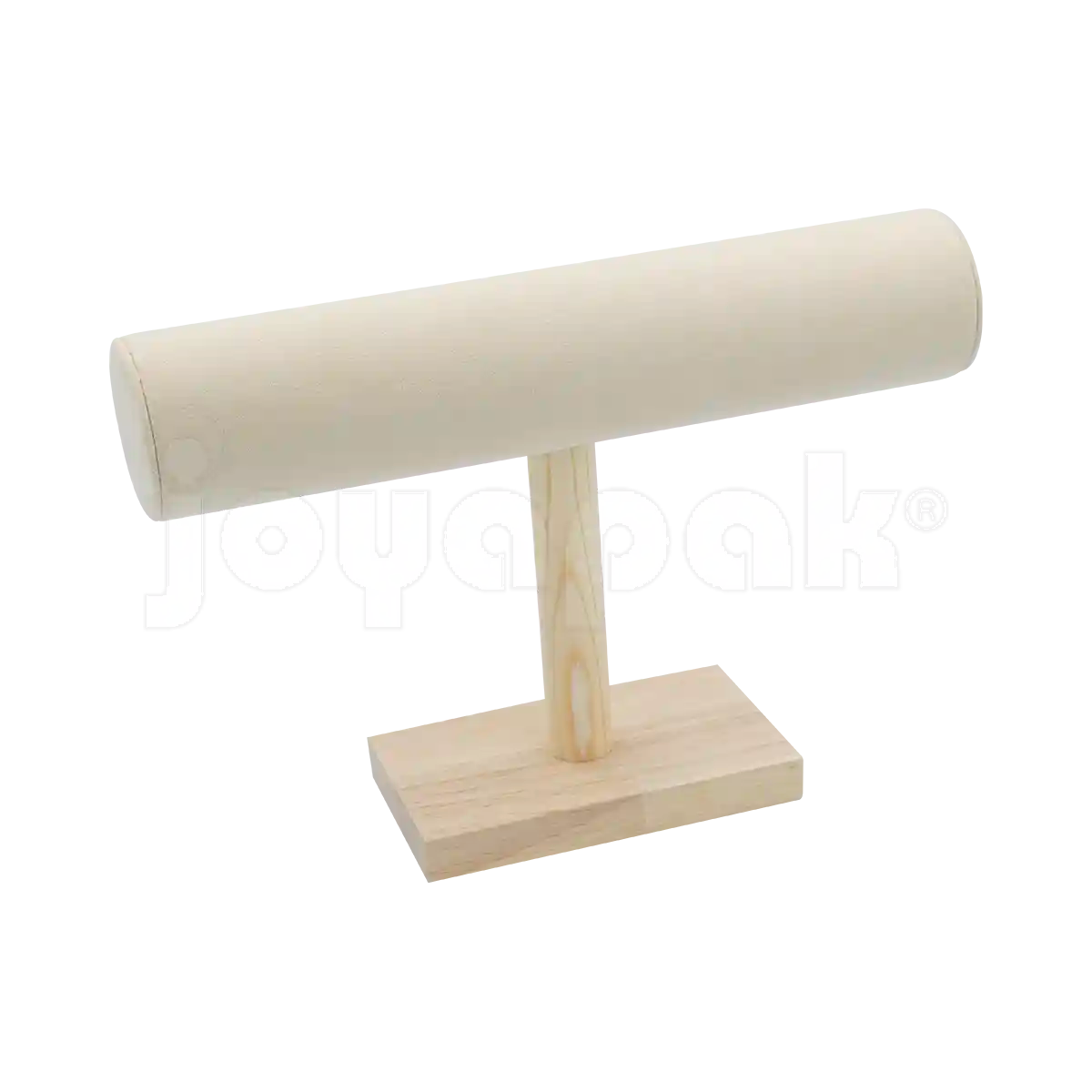 Exhibidor de Madera Natura Barra T para Pulseras