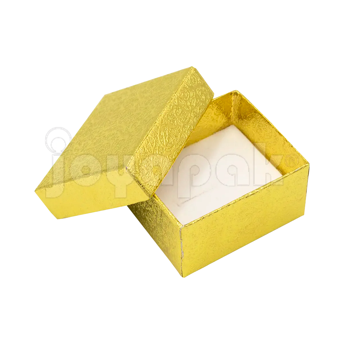 Empaque premium para joyeros, caja Estrella dorada con ranura para anillo, lista para logo gratis.