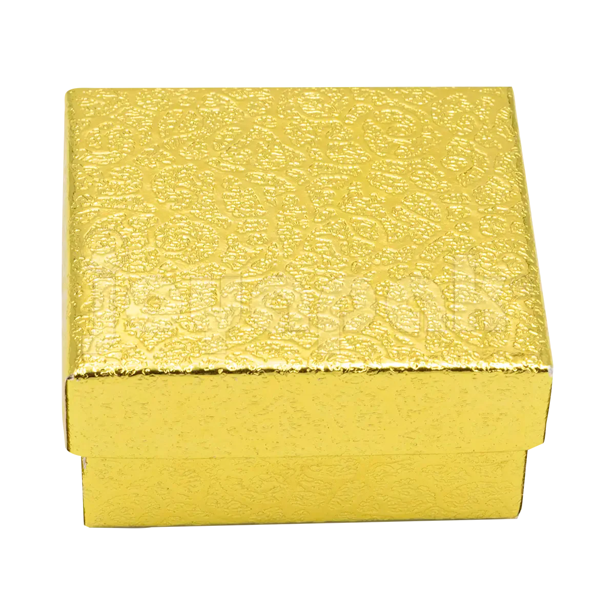 Caja para joyería Estrella Chica en un sofisticado color plata metalizado.