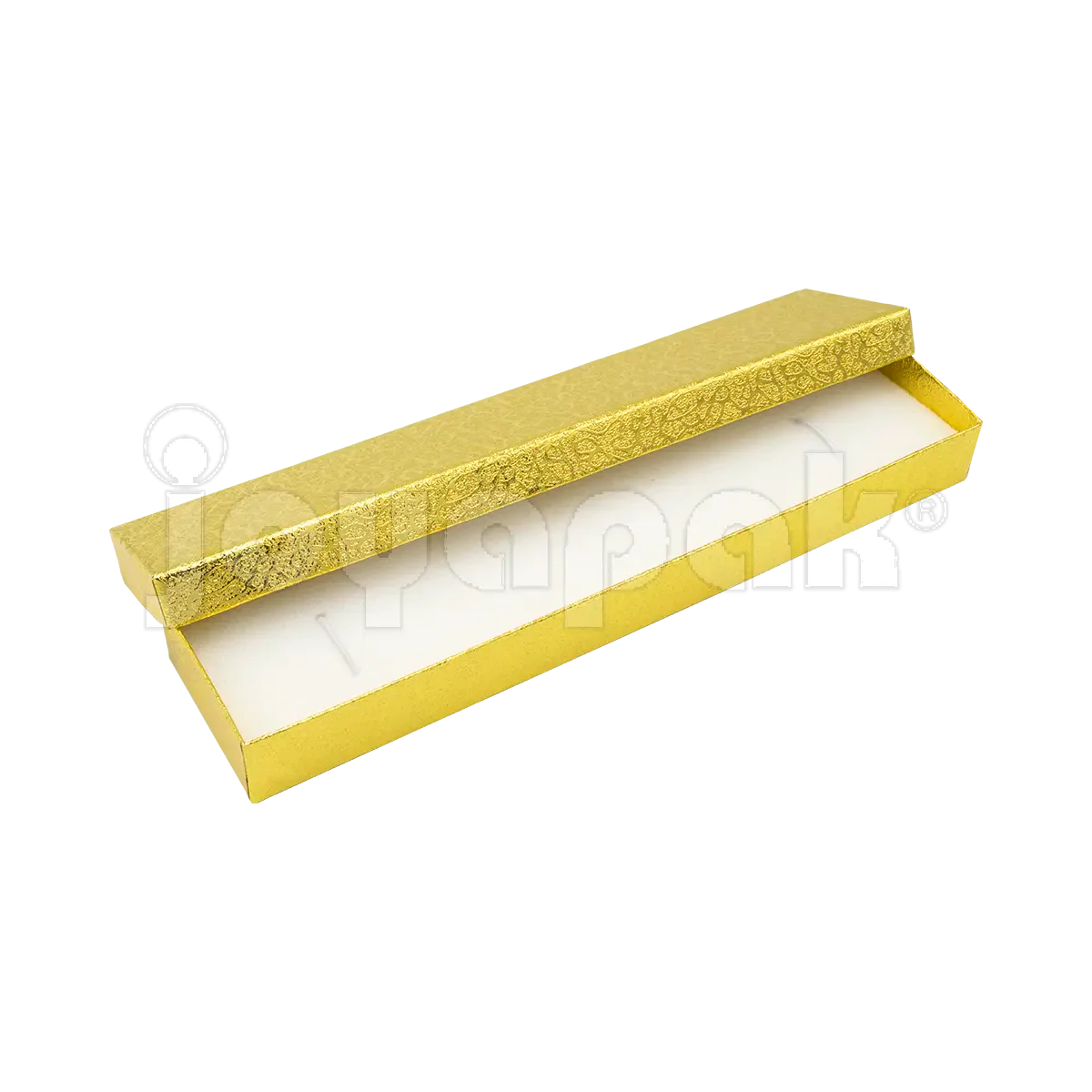 Empaque para joyería con opción a logo gratis, caja Estrella dorada para pulsera.