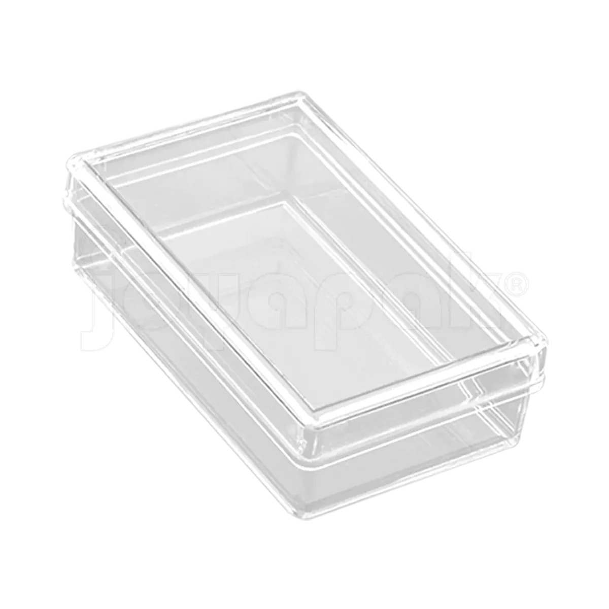 Caja de Acrílico Transparente Rectangular sin Esponja