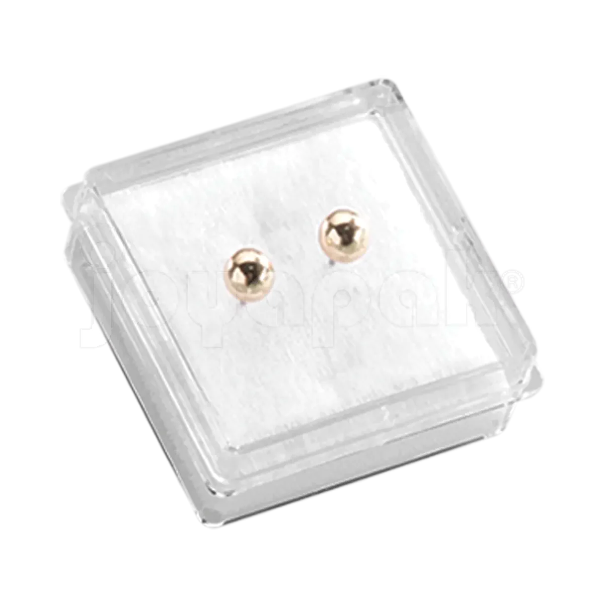 Caja de Acrílico Transparente Cuadrada con Esponja