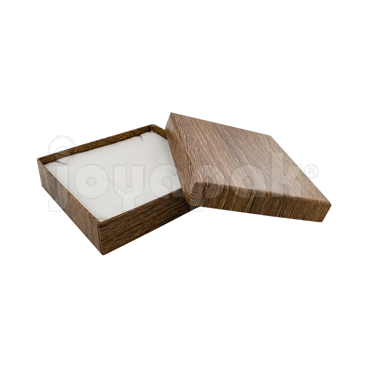 Caja Forest Cuadrada para Juego Grande: Arete, Cadena con Dije