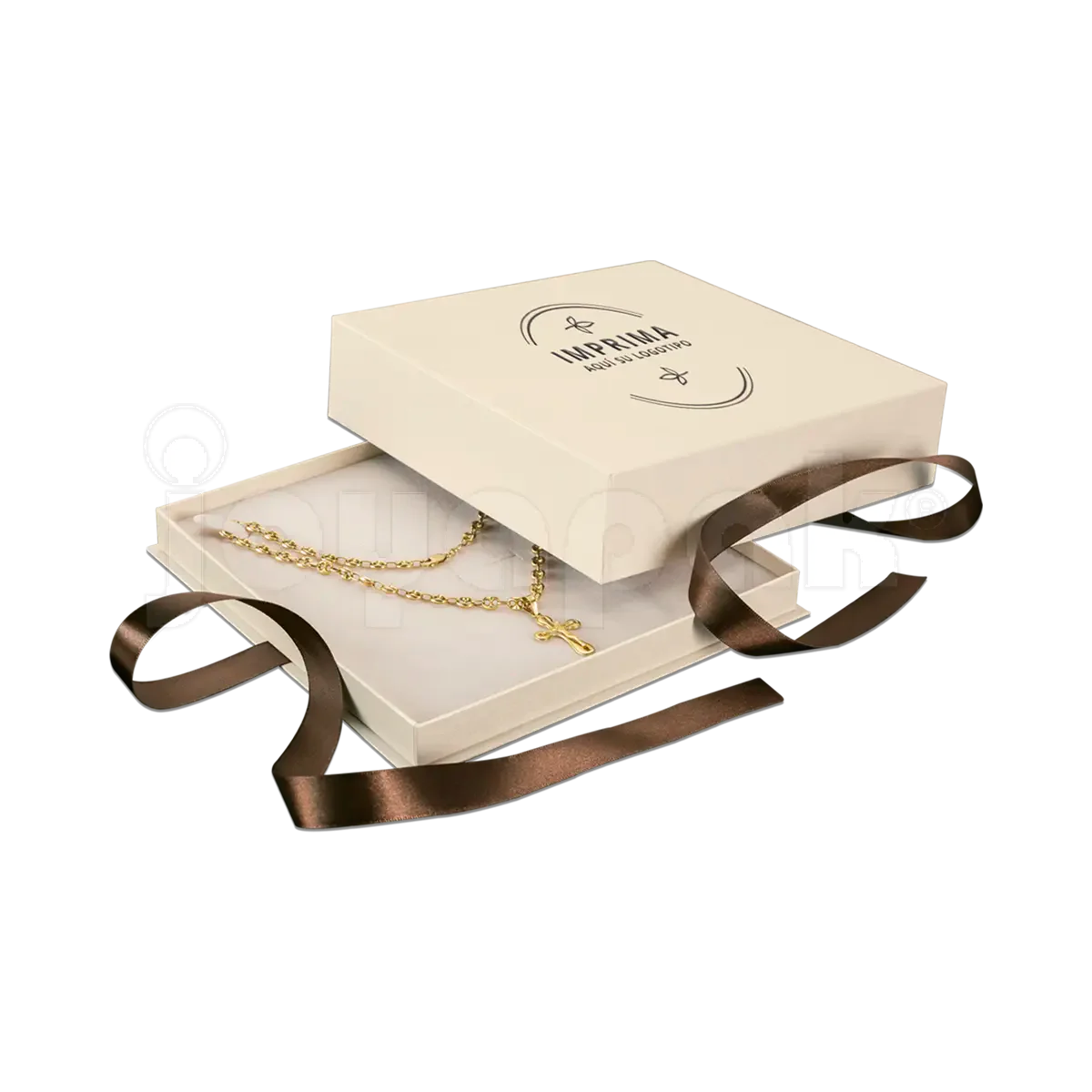 Caja Rubí para Collar Grande