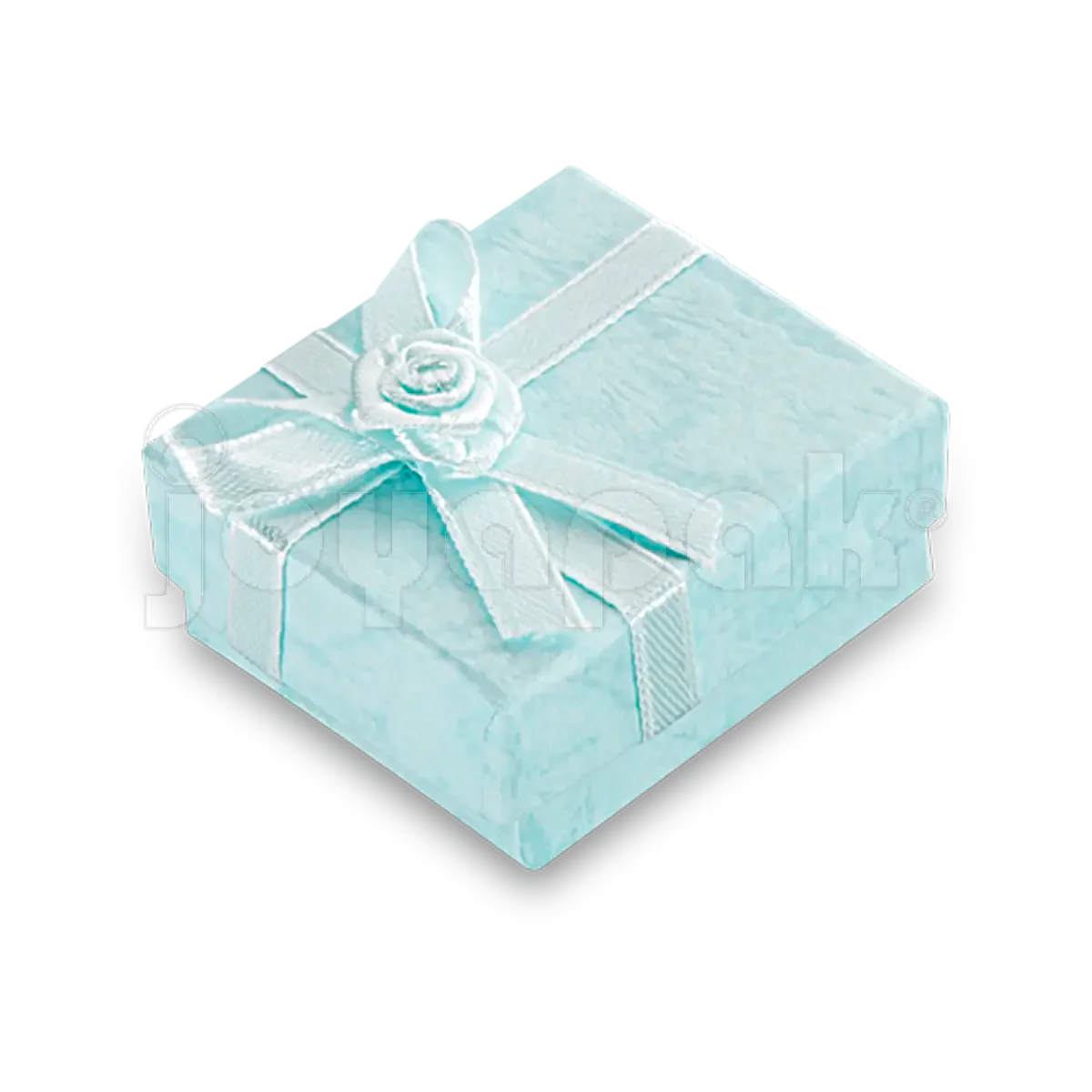 Caja con Moño de Flor para Arete chico