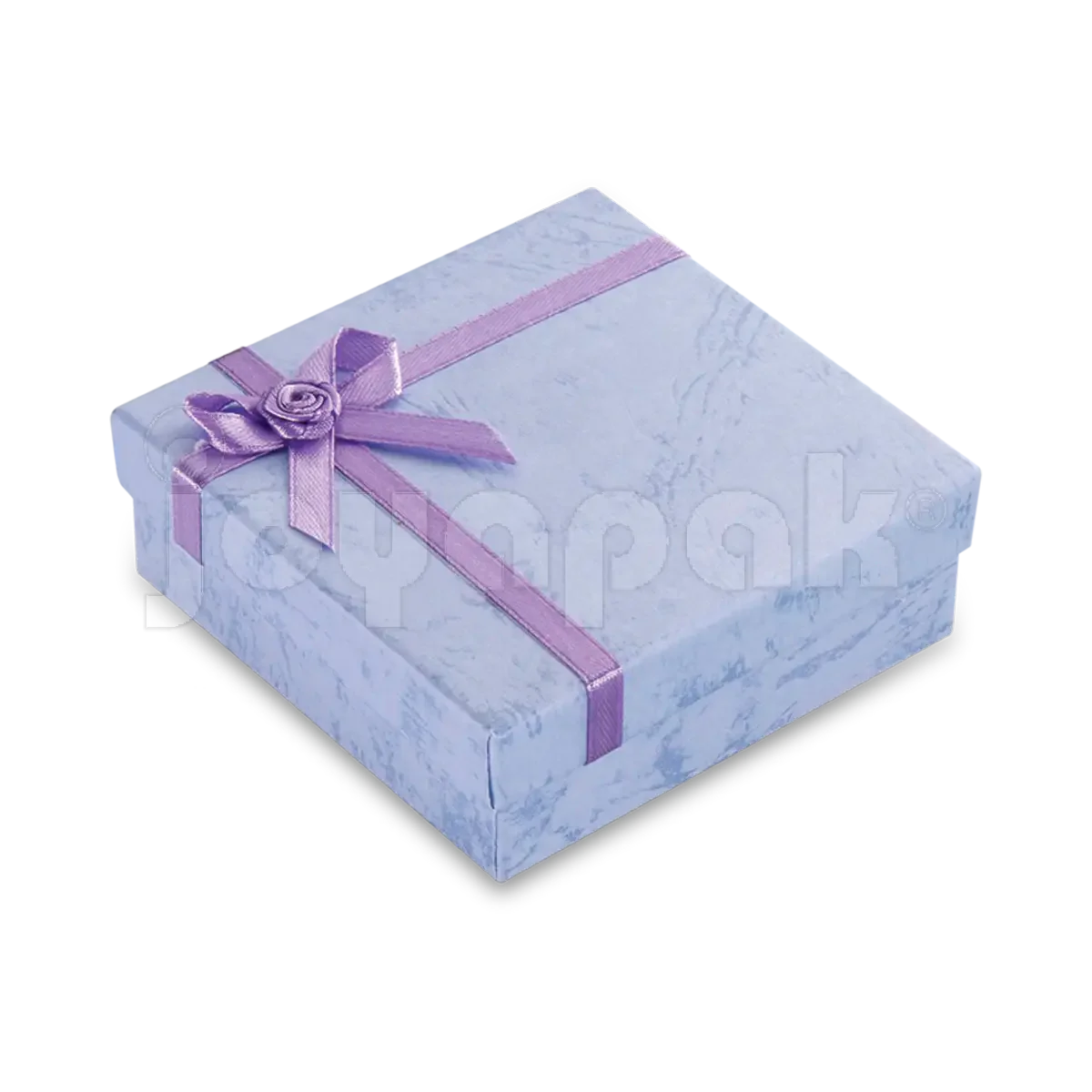 Caja con Moño de Flor para Collar